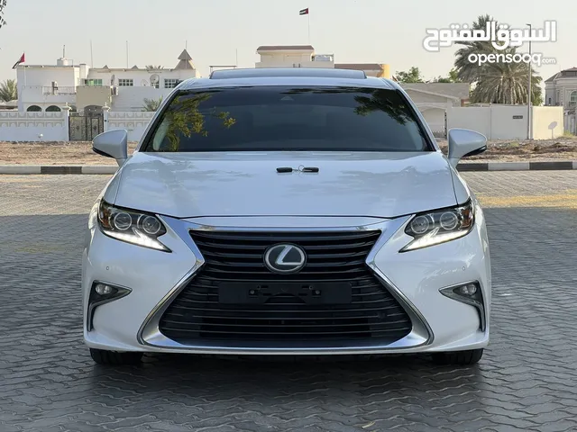 لكزس ES350 موديل 2017 خليجى صبغ الوكاله مفتاحين الوكاله فل اوبشن