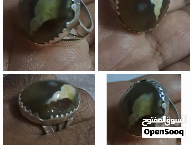 خاتم عقيق مصور