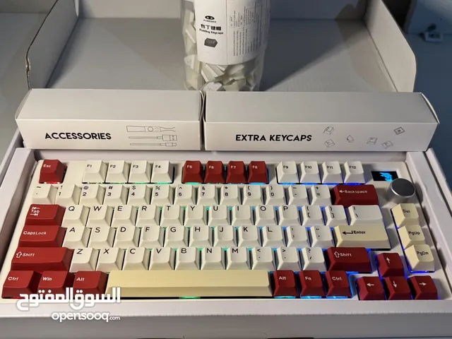 FANTECH MECHANICAL 75% GAMING KEYBOARD MAXFIT81 MK910 ROYAL PRINCE WITH EXTRA PUDDING KEYCAPS