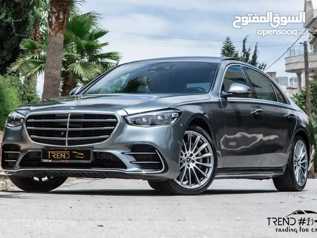 Mercedes S450 2022 Amg kit Mild hybrid 4matic السيارة وارد الشركة و مميزة جدا