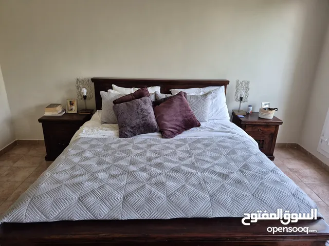 Bedroom (200X200) with 2 side tables for sale in excellent condition .