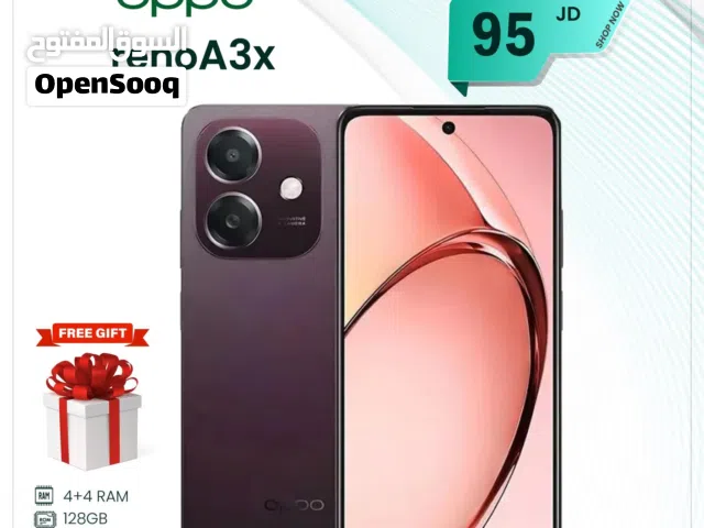 هاتف أوبو A3x oppo بسعة 128 جيجابايت