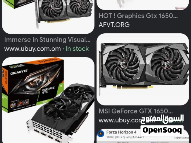 مطلوب gtx 1650 no 6 pin بسعر مناسب looking for gtx 1650 no pin
