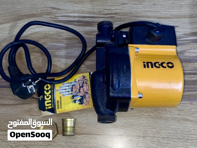 ماطور ماء بوستر جديد ما مستعمل  من شركه iNGCO الغنيه عن التعريف