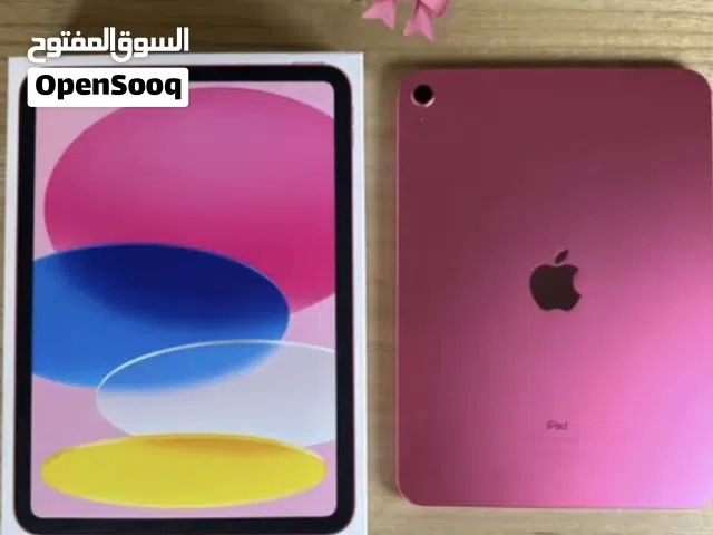 iPad الجيل العاشر باللون الوردي