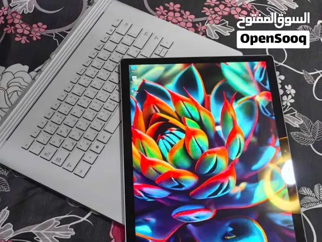 ENG/Arabic - Microsoft Surface Book 2 (6gb NVidia Graphics) 15 inch Gaming Laptop Workstation Studio