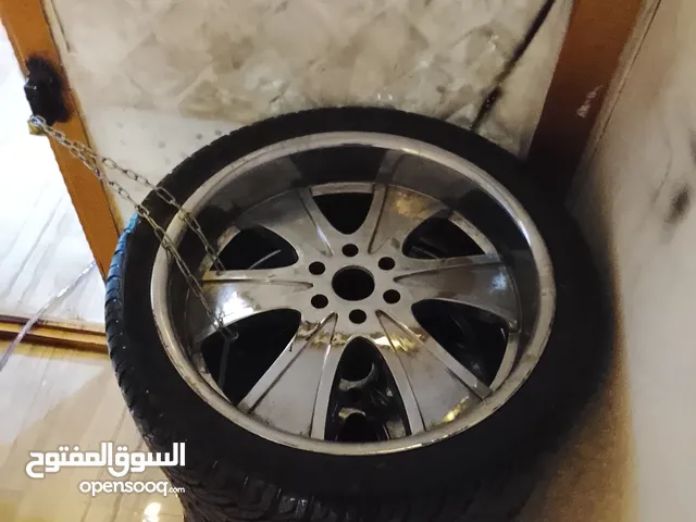 جنط 24 شبه جديد مع كوشوك شبه جديد