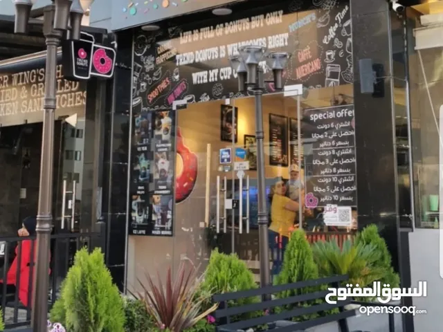محل ومشغل للبيع دوار السابع مكون من طابقين موقع مميز جدا وحيوي