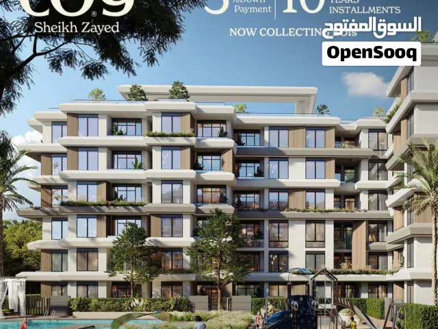 132 m2 3 Bedrooms Apartments for Sale in Giza Sheikh Zayed