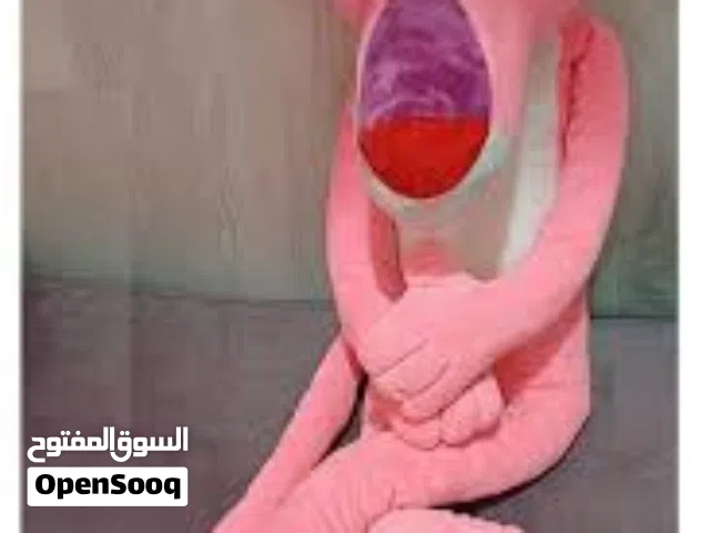 دبدوب استيتشن سوفت  و نمر الوردي   و ميكي ميني ماوس  و سبيدر مان احجام كبيره