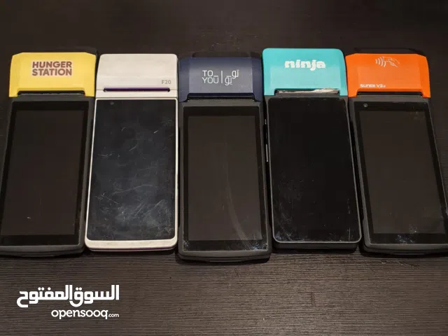 اجهزة نقاط للبيع مستعمله بحالة ممتازة 3 اجهزة