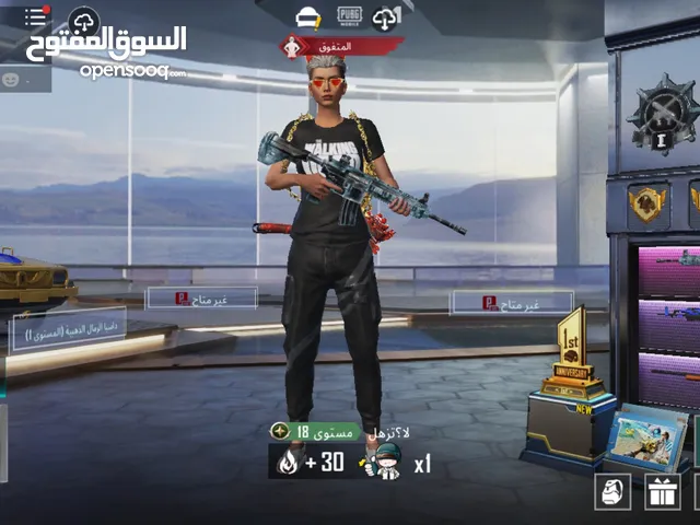 حساب ببجي لفل عالي