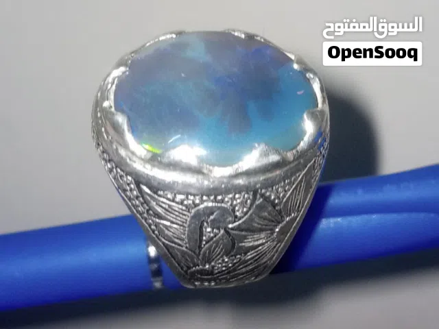 خاتم فضه صياغة طيبة وزن 22 جرام