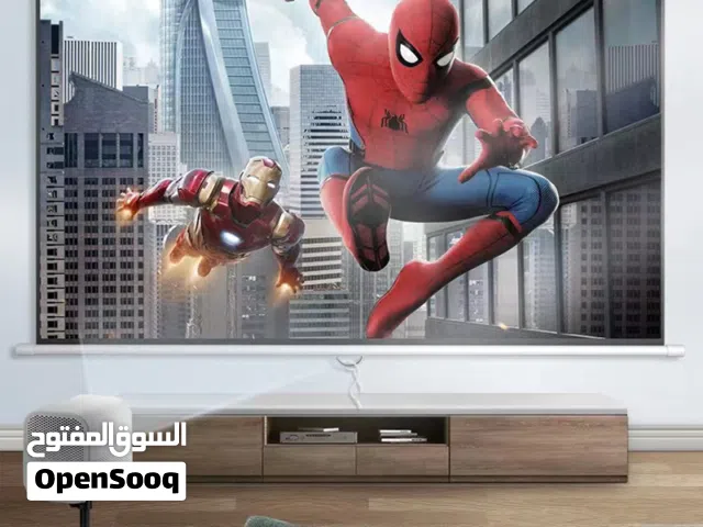 شاشة عرض للبروجكتر يدوية ماركة Dinon  قياس 220*165 سم