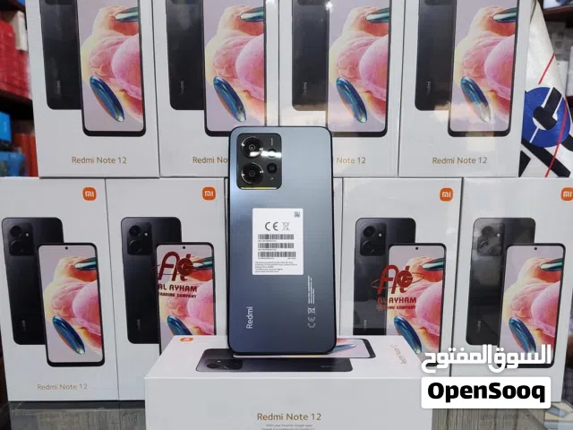 مستعمل ايام اخو الجديد شاومي Not 12 رام 16 جيجا 256 أغراضة والكرتونه متوفر توصيل