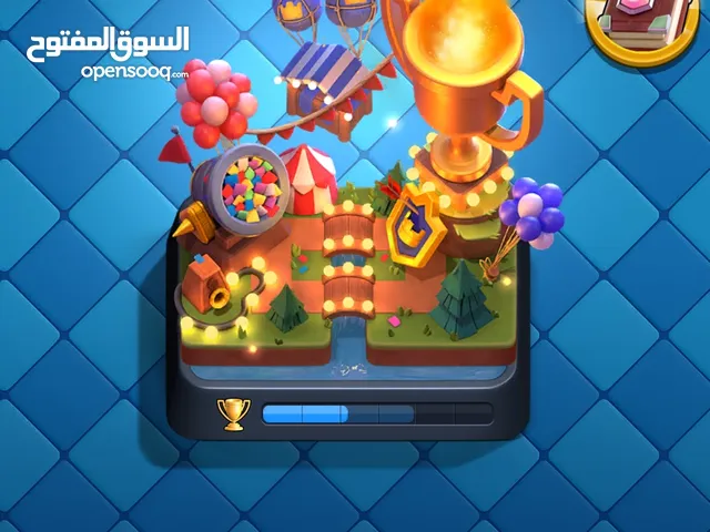 للبيع حساب كلاش رويال شبه ماكس