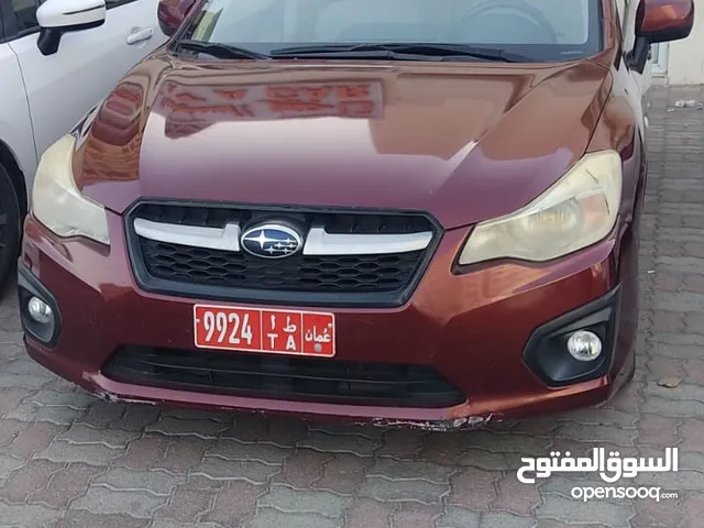 Subaru Impreza in Muscat