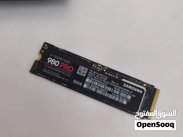 Samsung 980 PRO 500GB PCIe 4.0 NVMe M.2 SSD Excellent condition