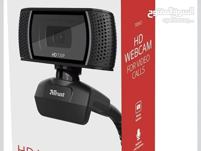كاميرا ويب Trust Trino HD – دقّة 720p مايكروفون مدمج صورة HD واضحة