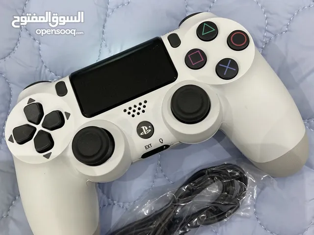 يد تحكم كنترول ps4 جديد بلايستيشن 4 لون ابيض جميله جدا