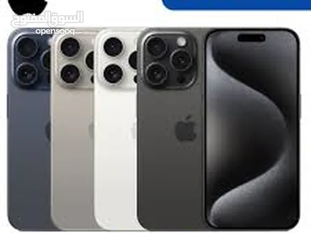 Apple iPhone 15 pro max Brand new 256 GB Natural titanium Blue titanium Warranty 2years الان فرصتك ل