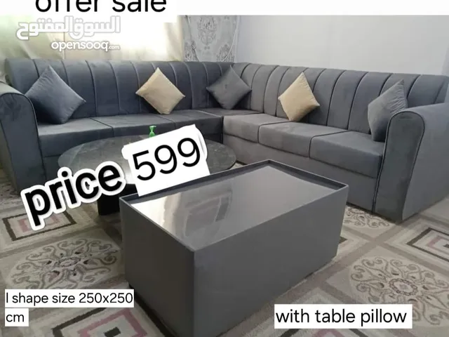 Stylish and Soft طقم كنب مريح جداً – Perfect for Homes or Apartments