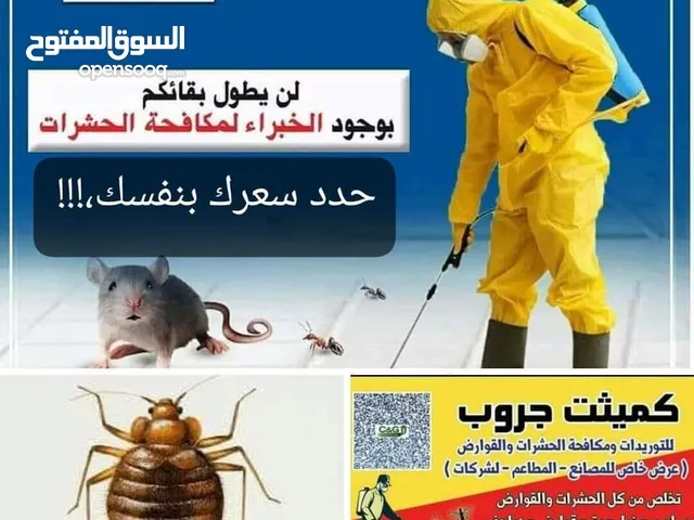 مكافحه حشرات و قوارض... بالضمان