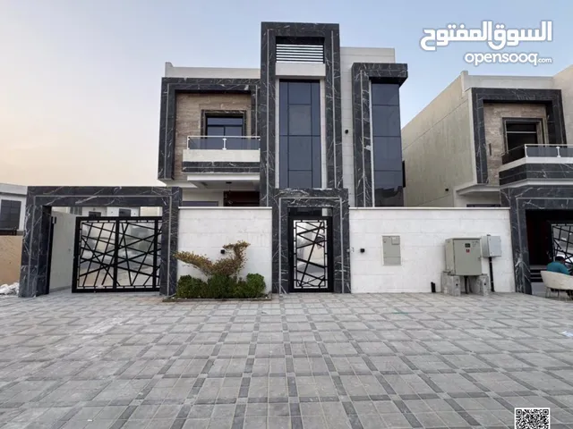 *Mفيلا مميزه للبيع بالزاهية - عجمان -5 غرف ماستر - 2 صالة - موقع استراتيجي قريب من جميع الخدمات