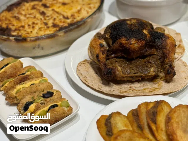 بطاطا امبطن   وبشاميل الطاجين