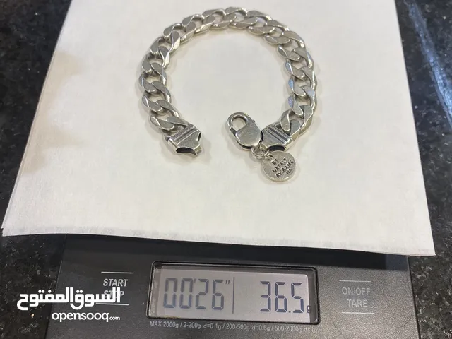 أسوارة فضة عيار 925 وزن 36,5 غرام ثقيلة