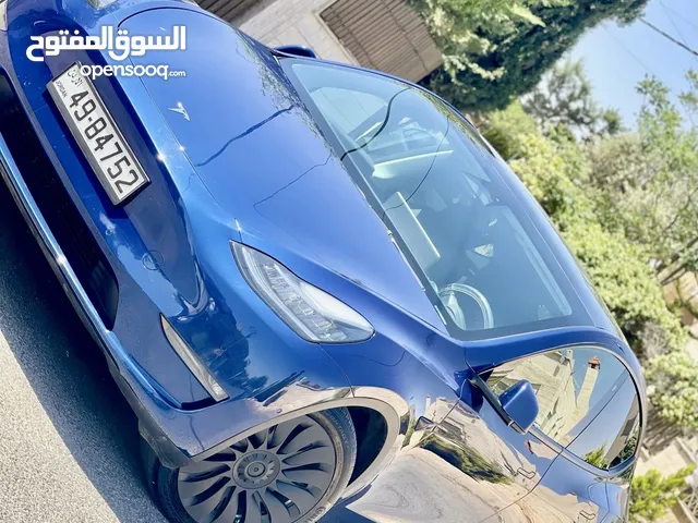 TESLA MODEL Y 2022 LONG RANGE فحص كامل بسعر مغرررري فل اضافات دفع رباعي