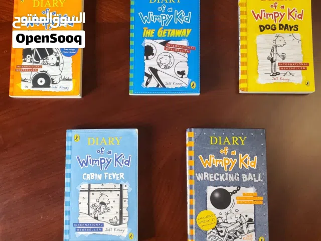 Used books for sale, price ranging from 5 to 20 Riyals