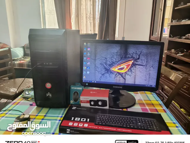 كمبيوتر كامل كور اي فايف الجيل الثالث نازل عليه وندوز وجتي اي 5 للبيع بسعر حرق 75 دينار فقط