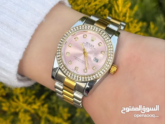 Silver Rolex for sale in Amman