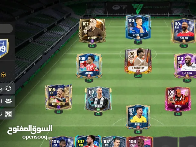 حساب فيفا مرتب ما بقه شي و يوصل ريت 110 جوه السوك و ممنوع الاتصال+ الوصف مهم!!!