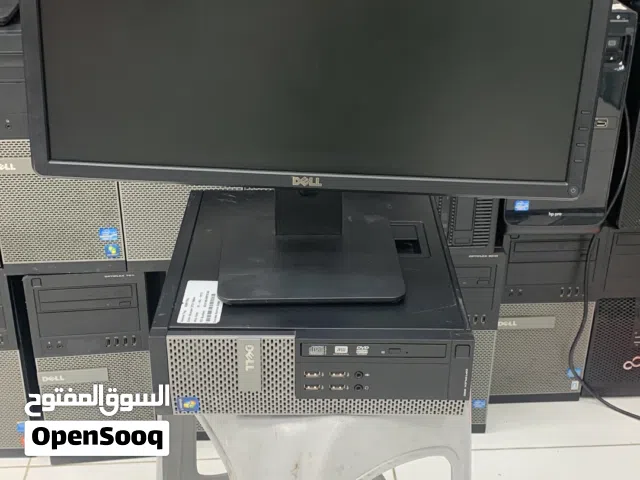 Core i7 dell pc with 20 inch monitor ram 8 gb sad 120 gb 500 gb hdd mouse and keyboard full set