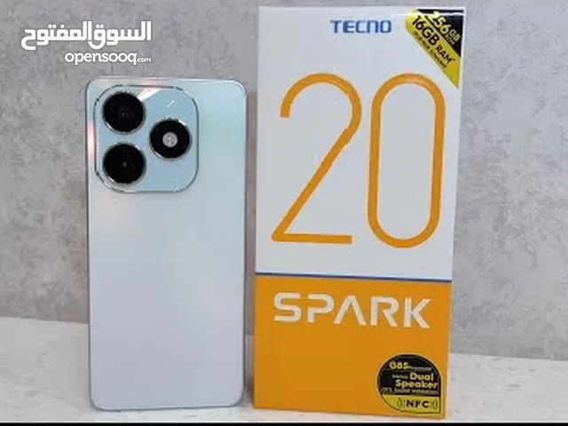 Tecno Spark 20 PTA Approved Open box only (16+256)GB.