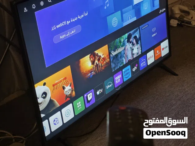 شاشة سمارت ال جي 43 بوصة بدقة 4k LG SMART TV 43 INCH 4K