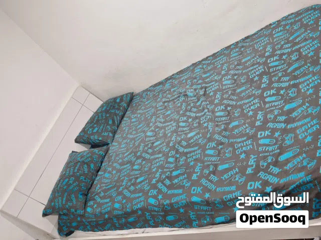 سرير نوم فردين بالمرتبه مع بالكوميدينو مع الدولاب