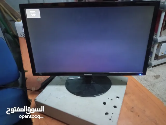 شاشة سامسونج 24 بوصة مع محولها شاشة كرتونة