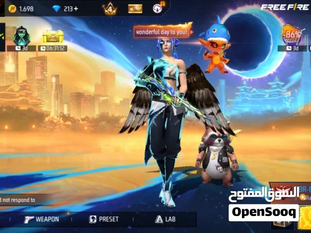 Free Fire Accounts and Characters for Sale in Marrakesh