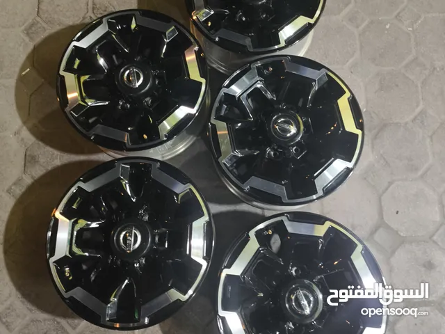 للبيع خمسة رنقات نيسان فتك سوبر سفاري وكاله نظيف جداً