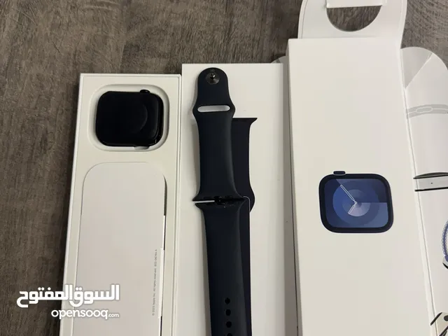 ساعة ابل ويتش استعمال اقل من اسبوع مع كرتونتها وشاحنها الجيل التاسع