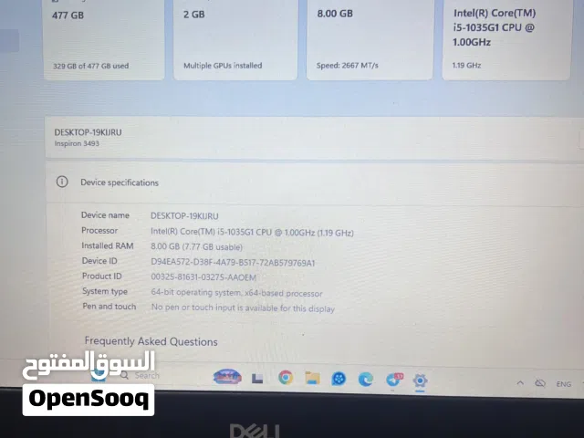 Dell core i5 ram 8