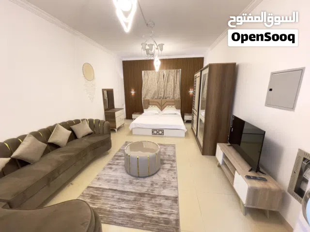 ستوديو مفروش في ابراج الياسمين فرش جديد