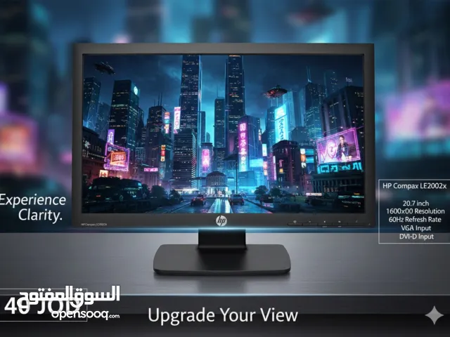 20.7" HP monitors for sale  in Irbid