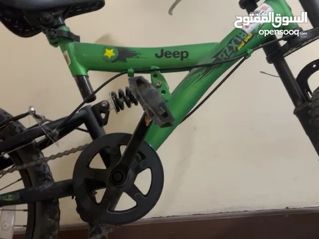 Bicycle jeep green Like new Two wheels 25BD
