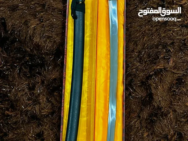 سيف ساموراي اصلي جاي من اليابان بالصندوق متاعه