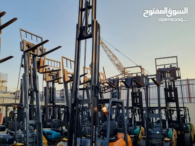 forklift komatsu toyota , رافعة شوكية كاتربيلر كوماتسو هيستر تويوتا ميتسوبيشي liftrack , ليفتراك