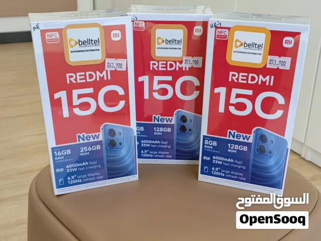 Brand New Redmi 15c 4+128gb